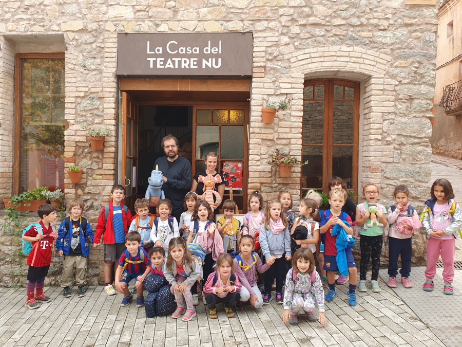 Els Pinotxos visitem el Teatre Nu de Tous